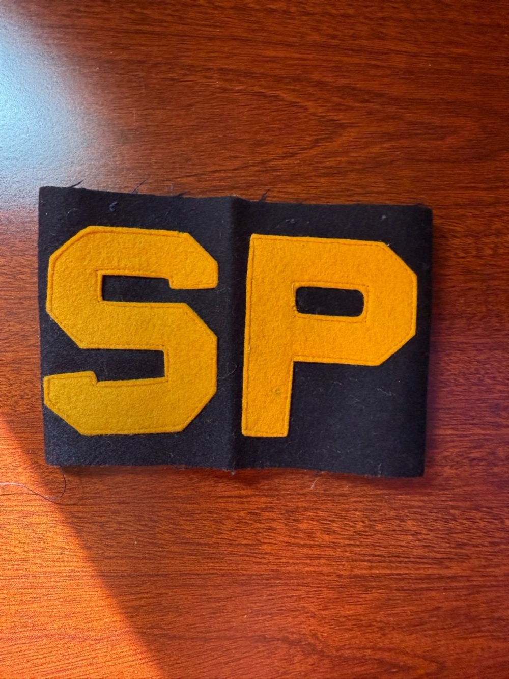 Vintage US Navy Shore Patrol Arm Band 1960s